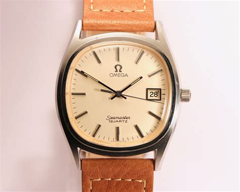 omega seamaster quartz vintage.